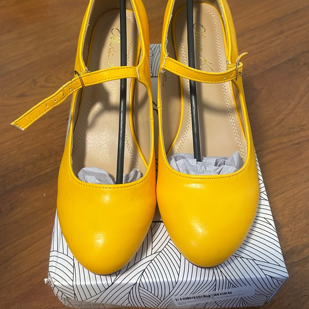 Yellow Heels by